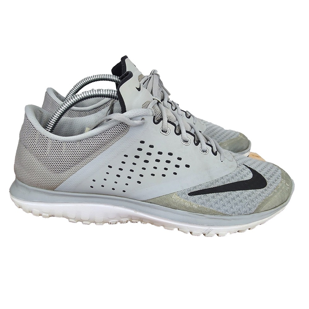 Nike Mens FS Lite Run 2 Running Shoes Mens 10 Gray Black Sneakers 685266-011